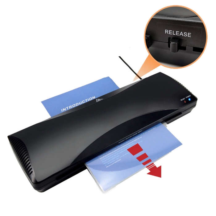 LM382 265W Photo Laminator A4/A3 Gluing Machine Photo Sealing Machine ,EU Plug, Photo Laminator