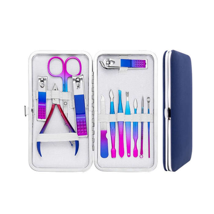Stainless Steel Bright Beauty Nail Clipper Trimming Set, 7 PCS/Set, 10 PCS/Set, 12 PCS/Set, 15 PC...