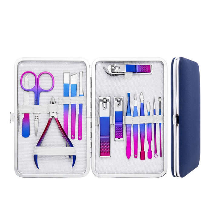 Stainless Steel Bright Beauty Nail Clipper Trimming Set, 7 PCS/Set, 10 PCS/Set, 12 PCS/Set, 15 PC...
