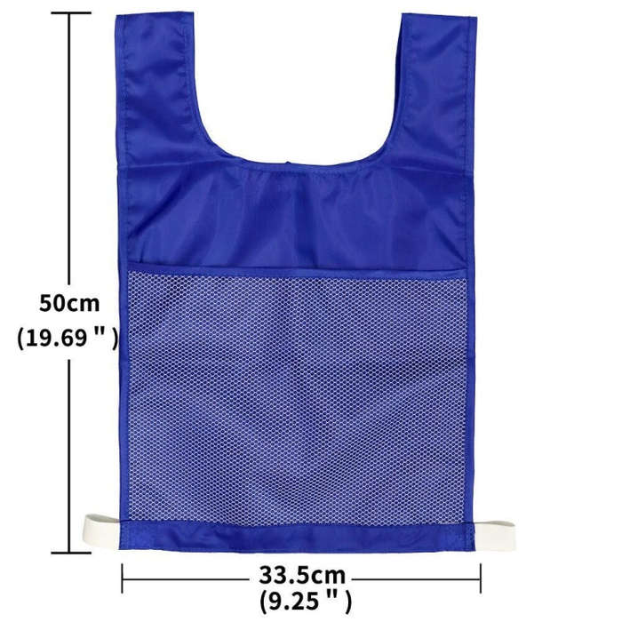 Sports Vest Game Number Alphabet Teaching Vest, Yellow, Red, Light Green, Blue