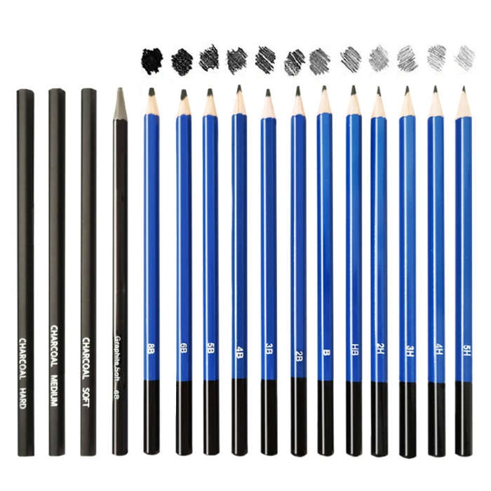 Sketch Color Pencil Set Art Student Drawing Kit, 51pcs/set, 71pcs/set, 96pcs/set