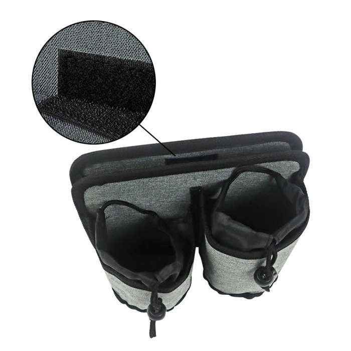 Luggage Travel Cup Holder Travel Beverage Storage Rack, Double Cup Holder