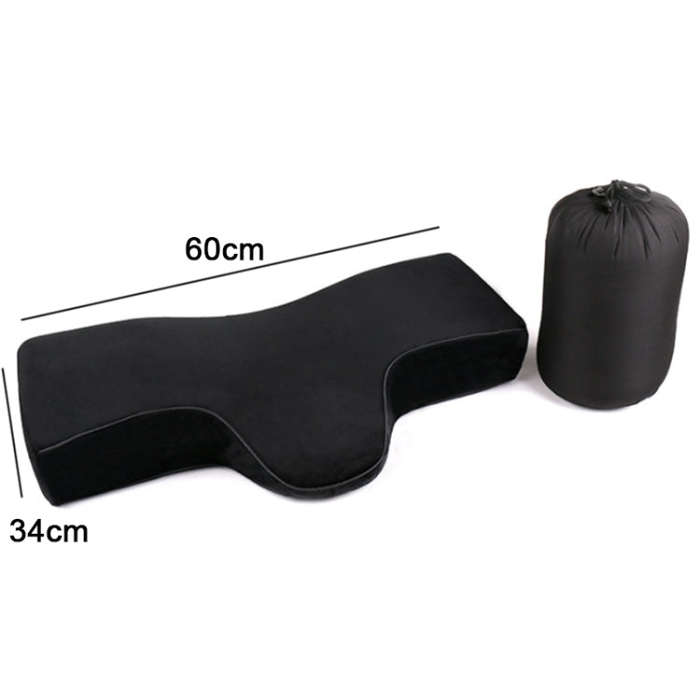 Eyelash Pillow Slow Rebound Memory Foam Pillow, 60x34x12 cm