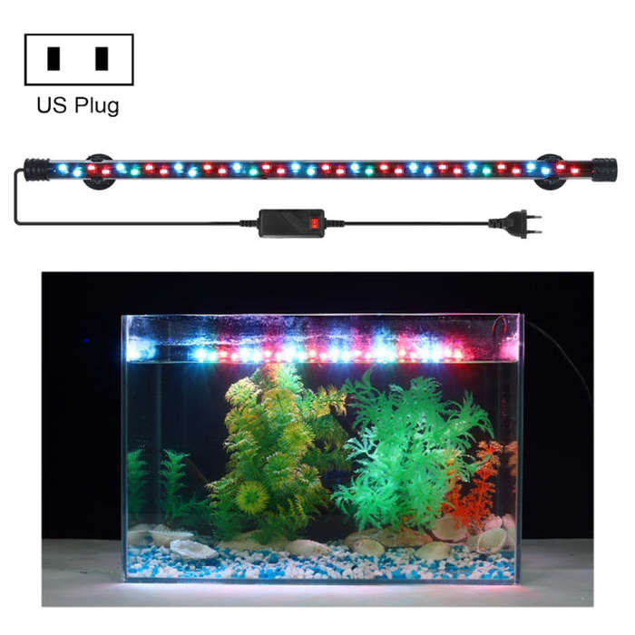 90-260V Aquarium Diving Light LED Fish Tank Light, Q20BW Blue+White Light, Q30BW Blue+White Light...