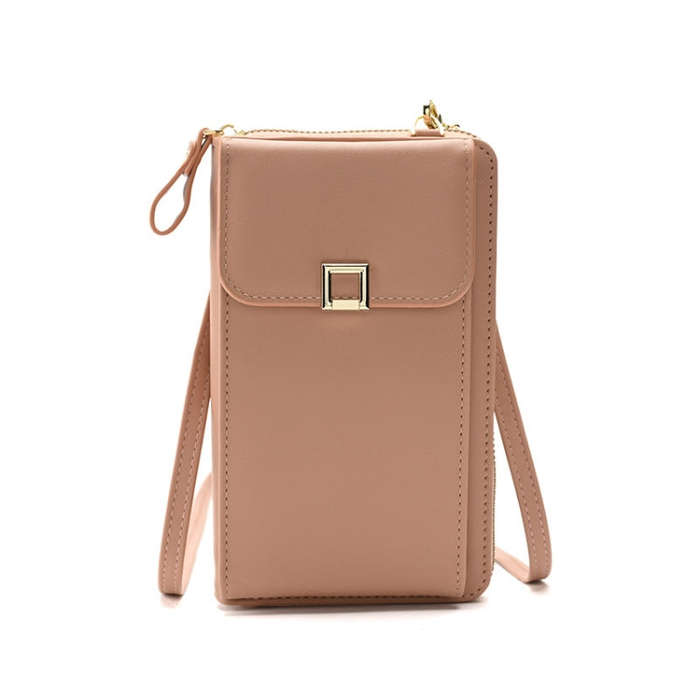 Ladies Cross-body Shoulder Bag Long Purse Mobile Phone Bag, Style 2 White, Style 2 Yellow, Style ...