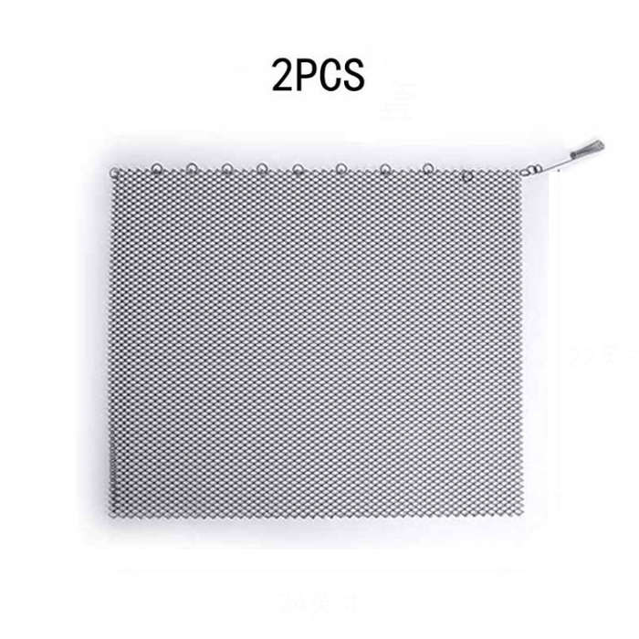 Fireplace Metal Mesh Screen Fireplace Screen To Prevent Sparks From Spilling Out, 61x45.7cm, 61x4...