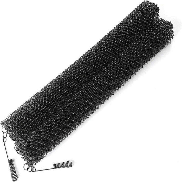 Fireplace Metal Mesh Screen Fireplace Screen To Prevent Sparks From Spilling Out, 61x45.7cm, 61x4...