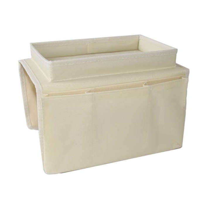 SF001 Oxford Cloth Sofa Armrest Hang Bag Household Storage Bag, Oxford Cloth Black, Oxford Cloth ...