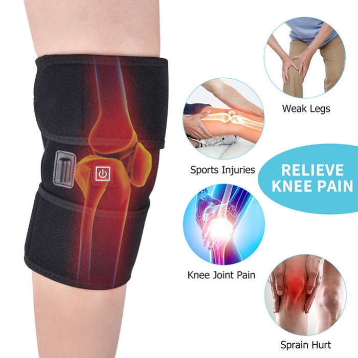 Infrared Heating Therapy Knee Pad Rehabilitation Assistance, US Plug, EU Plug, USB Model