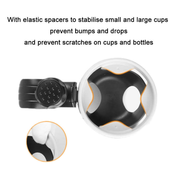 Baby Strollers Universal Multifunctional Bottle Cup Holder, Black