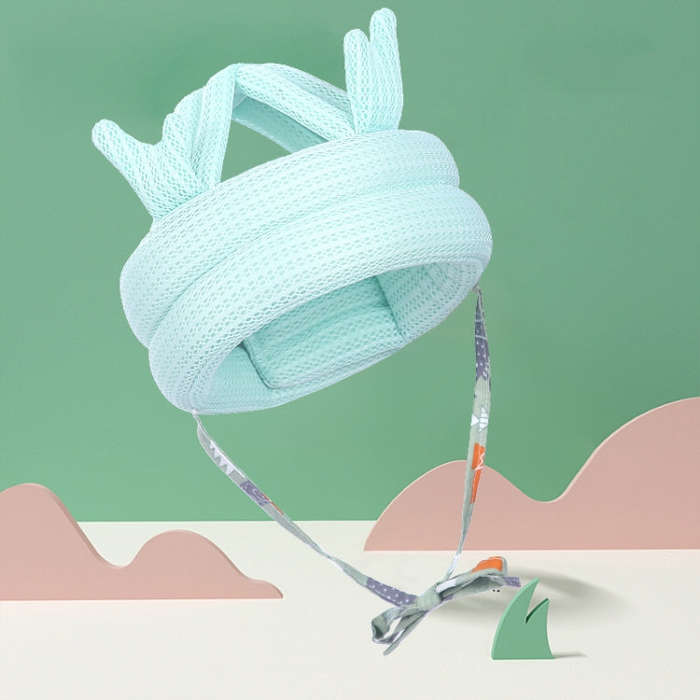Baby Breathable Anti-fall Head Protective Cap Baby Protective Cap Toddler Bumper Cap, Spec: