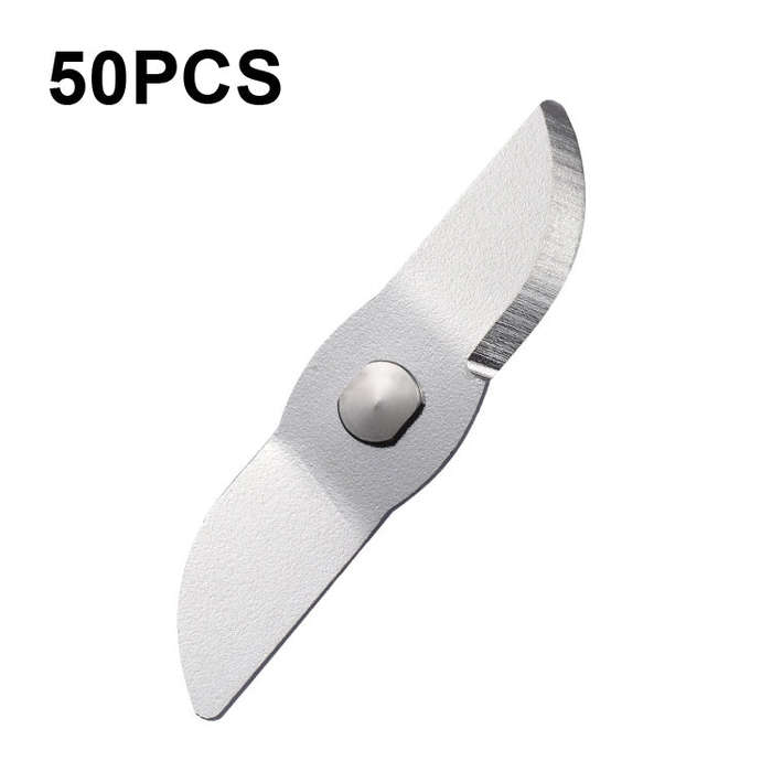 50 PCS CA-M239 Portable Fruit Juicer Blade Semi-Circle Straight 304 Stainless Steel Stirring Knif...