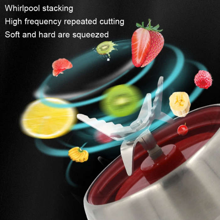50 PCS CA-M239 Portable Fruit Juicer Blade Semi-Circle Straight 304 Stainless Steel Stirring Knif...