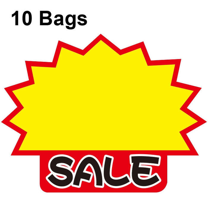 10 bags 21x15cm Explosion Sticker Product Price Tag Supermarket Price Label, WM201, WM202, WM203,...