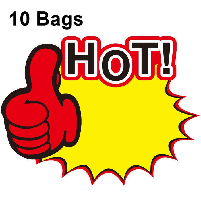 10 bags 21x15cm Explosion Sticker Product Price Tag Supermarket Price Label, WM201, WM202, WM203,...