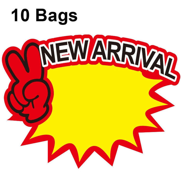 10 bags 21x15cm Explosion Sticker Product Price Tag Supermarket Price Label, WM201, WM202, WM203,...
