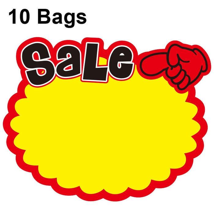 10 bags 21x15cm Explosion Sticker Product Price Tag Supermarket Price Label, WM201, WM202, WM203,...