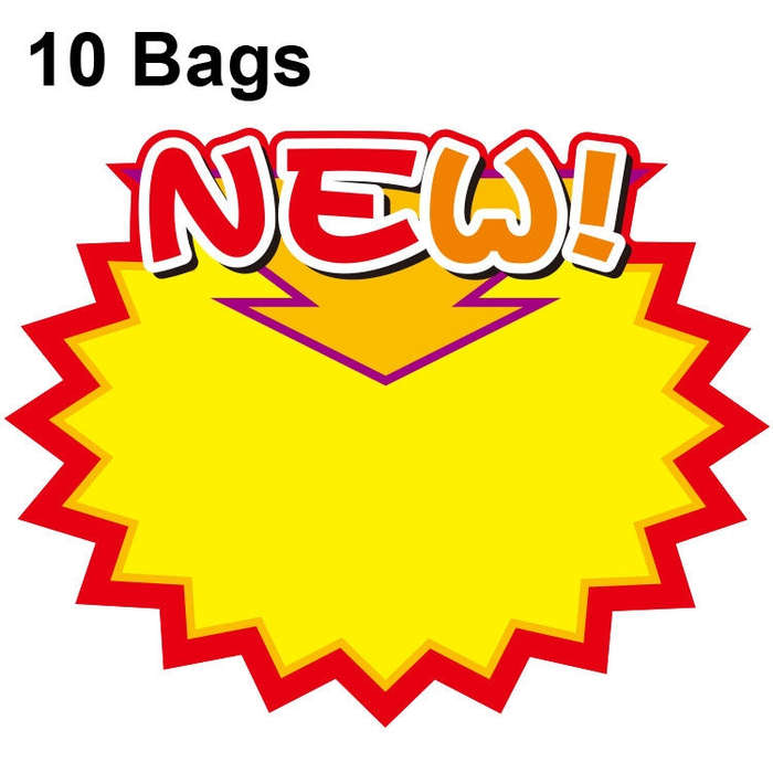 10 bags 21x15cm Explosion Sticker Product Price Tag Supermarket Price Label, WM201, WM202, WM203,...