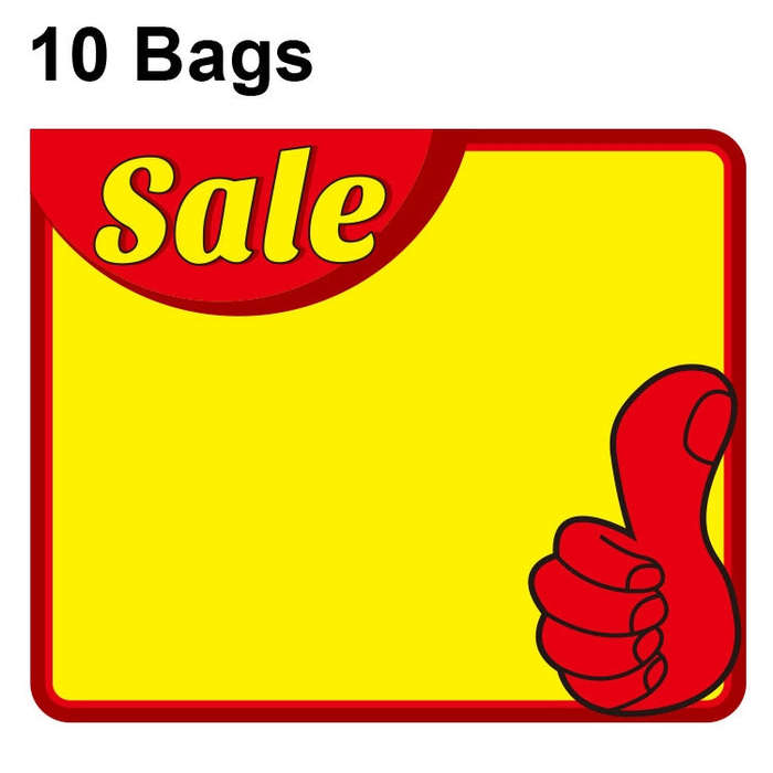 10 bags 21x15cm Explosion Sticker Product Price Tag Supermarket Price Label, WM201, WM202, WM203,...
