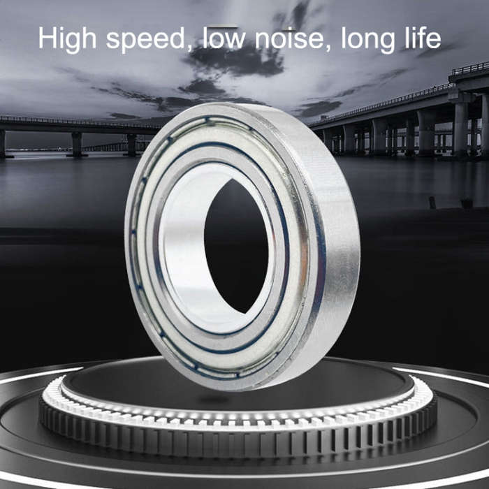 MR106ZZ 20pcs 6x10x3mm Miniature Deep Groove Ball Bearing, Style:, MR106ZZ Low Speed, MR106ZZ Hig...