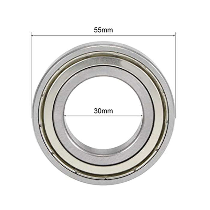 10pcs 30x55x13mm Deep Groove Ball Bearings For Grass Trimmer, 6006ZZ Bearing, S6006ZZ  Bearing