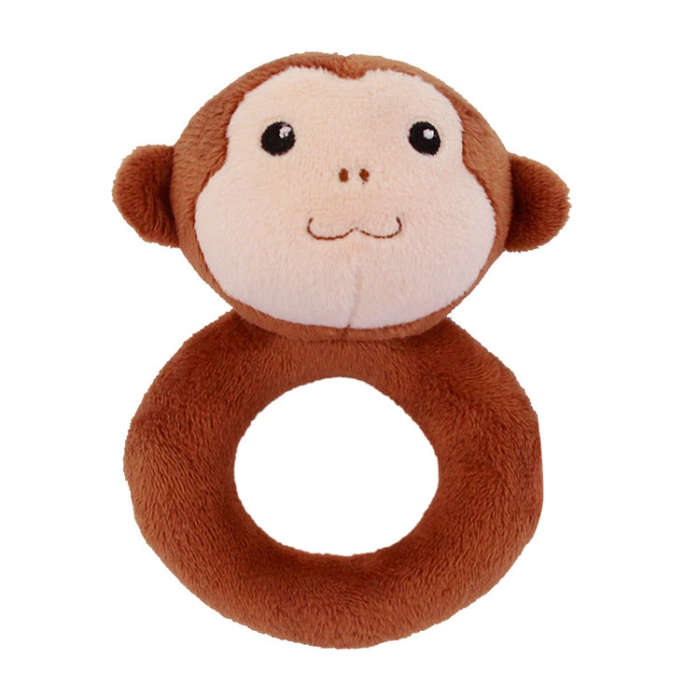 Baby Hand Rattles Toys Hand Grip Stick Newborn Soothing Toys,Style:, Giraffe, Pink Rabbit, Little...