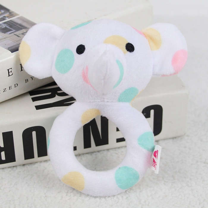 Baby Hand Rattles Toys Hand Grip Stick Newborn Soothing Toys,Style:, Giraffe, Pink Rabbit, Little...