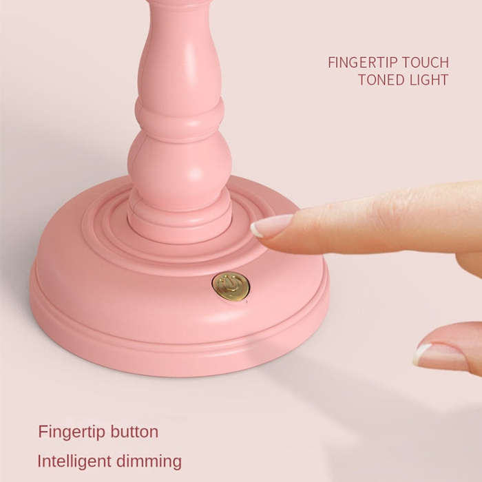 GIVELONG Retro Table Lamp USB Charging Small Night Light, Style:, 320-1 Red, 320-2 Yellow, 320-3 ...