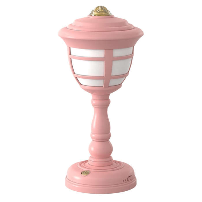 GIVELONG Retro Table Lamp USB Charging Small Night Light, Style:, 320-1 Red, 320-2 Yellow, 320-3 ...