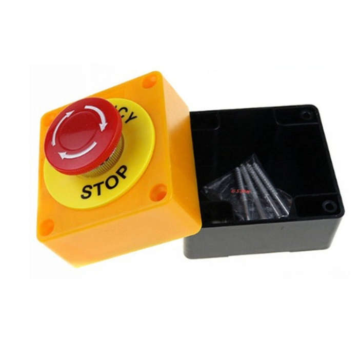 2pcs LAY37-11ZS Elevator Emergency Stop Mushroom Head Button, LAY37-11ZS