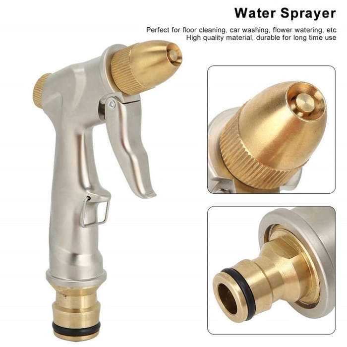 Pure Copper Household Car Wash Garden Watering Sprinkler Tool, Pure Copper
