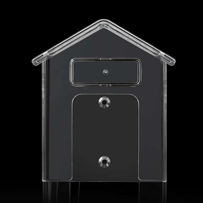 Wireless Doorbell Waterproof Cover Outdoor Doorbell Transparent Rain Protection Case