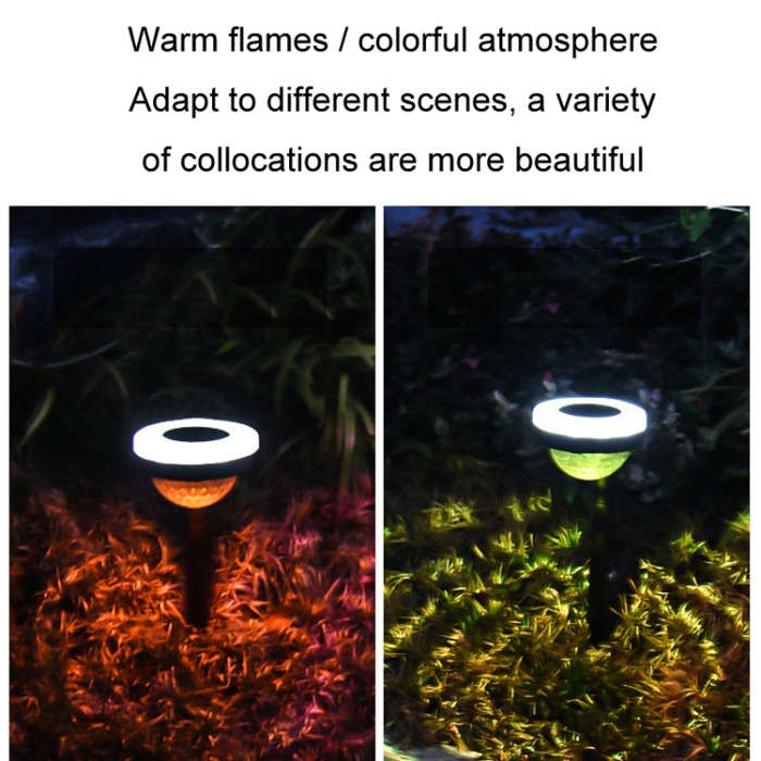 Outdoor Solar LED Dual Light Source Ground Plug Light, JG04801 Color Light, JG04802 Color Light, ...