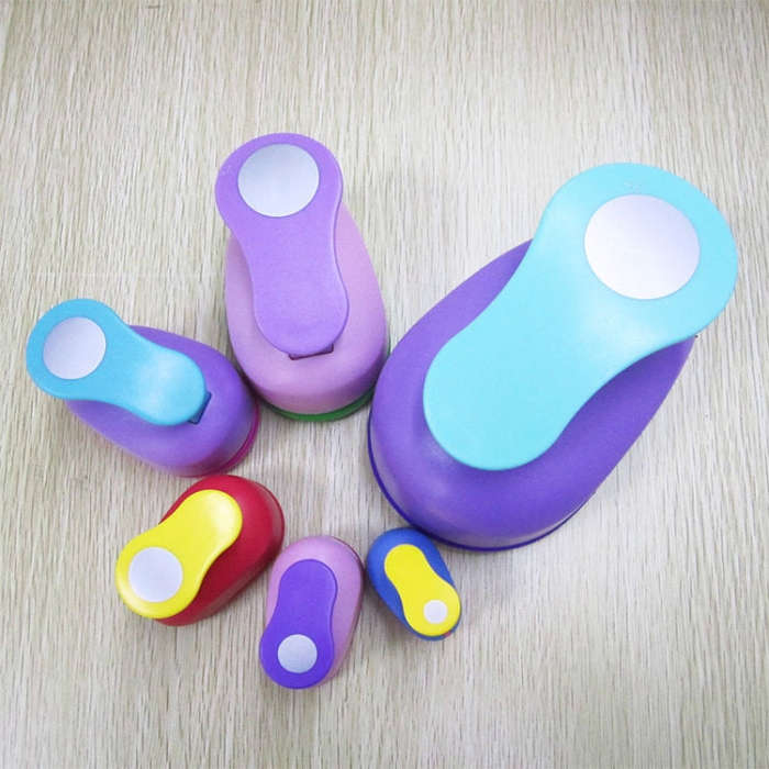 Round Embosser Kids Hand Tools, Color Random Delivery, 8803 8mm, 8805 16mm, 8810 25mm, 8815 38mm,...