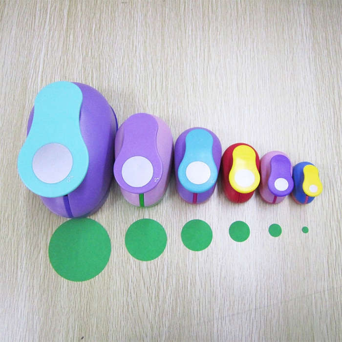 Round Embosser Kids Hand Tools, Color Random Delivery, 8803 8mm, 8805 16mm, 8810 25mm, 8815 38mm,...
