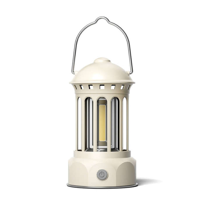 Battery Model COB Portable Outdoor Camping Lamp Atmosphere Tent Lamp Retro Lamp, Battery Small Gr...