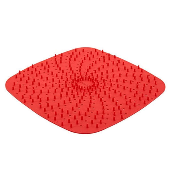 Air Fryer Reusable Silicone Liner Mat Non-Stick Steamer Pad Kitchen Accessories, Round 20cm Black...