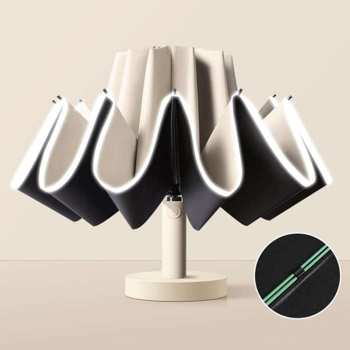 20 Bone Reverse Double Bone Automatic Folding Umbrella Sunshade Sun Umbrella