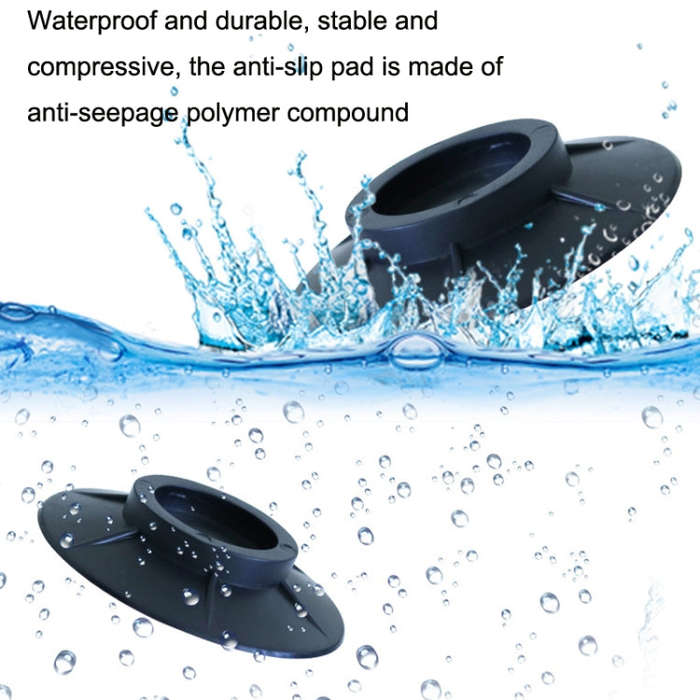 4pcs Universal Washing Machine Non-slip Mat Mute Anti-moving Fixed Base Shock-absorbing Pad, Shoc...