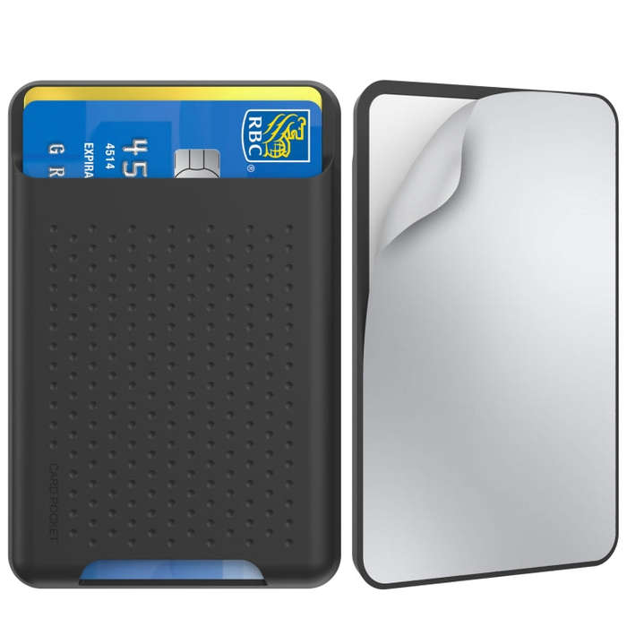 AhaStyle PT133 Adhesive Model Mobile Phone Silicone Card Case, Adhesive