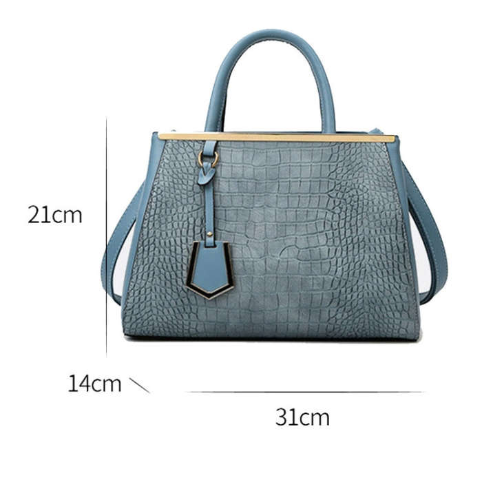 Women Stone Pattern Patchwork Handbag Shoulder Bag Crossbody Bag, Single