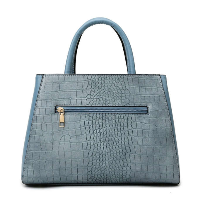 Women Stone Pattern Patchwork Handbag Shoulder Bag Crossbody Bag, Single