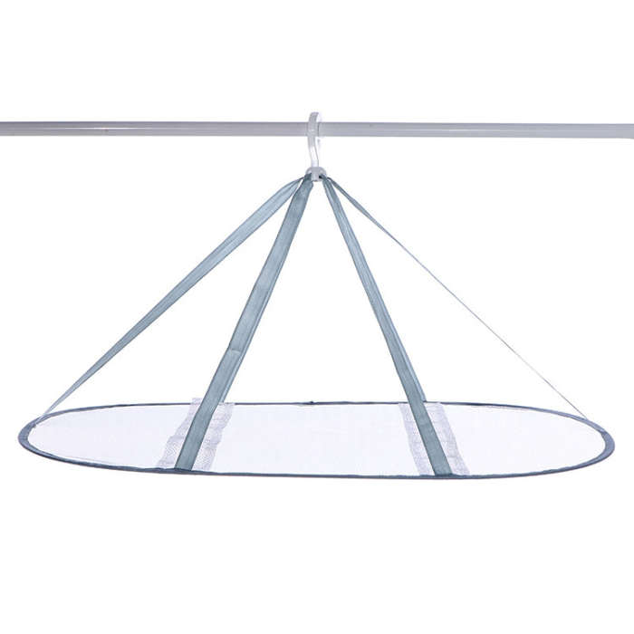 Foldable Drying Clothes Net Hanging Sweater Drying Rack, 51cm 1 Layer, 51cm 2 Layers, 61cm 1 Laye...