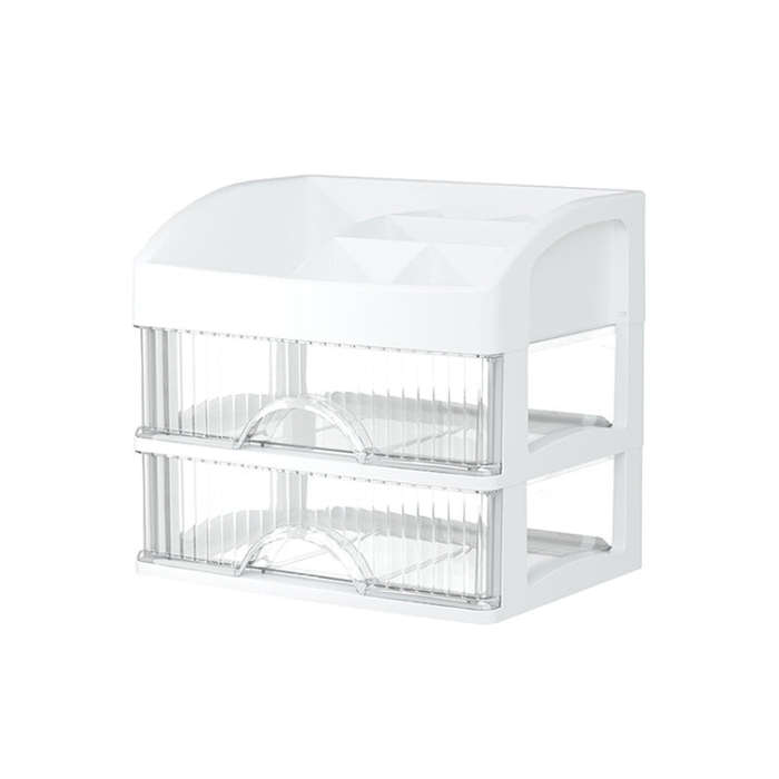 Desktop Drawer Organizer Multi-Layer Cosmetic Jewelry Box Stationery Multi-Functional Organizer, ...