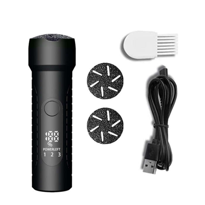Electric Foot File Pedicure Kit Waterproof Feet Callus Remover, White, Kit 1 White, Kit 2  White,...