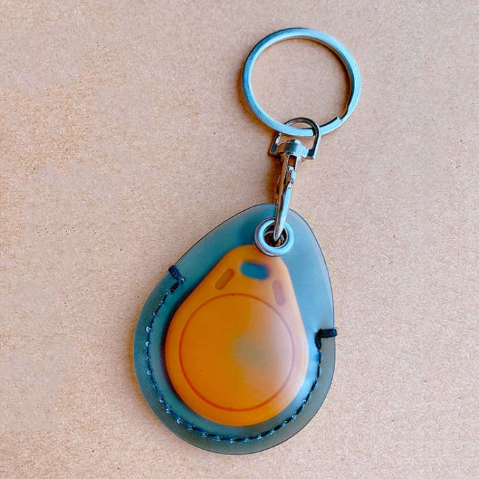 Access Control Elevator Card Holder Proximity Card Protector Keychain With Pull Ring, Water Drop ...