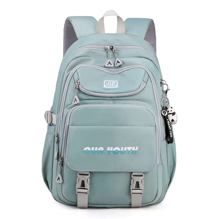 JLD  School Bag College Backpack Anti Theft Travel Bags for Teens Girls Students