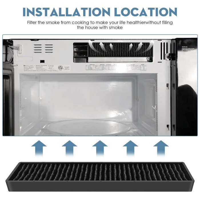 For LG Microwave 5230W1A003A Charcoal Filter Replacement