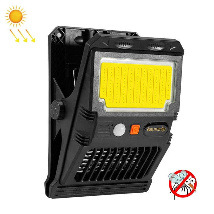 Solar Wall Lamp With Clip Mosquito Killer Lamp Portable Body Sensor Outdoor Garden Light, E-SMART...