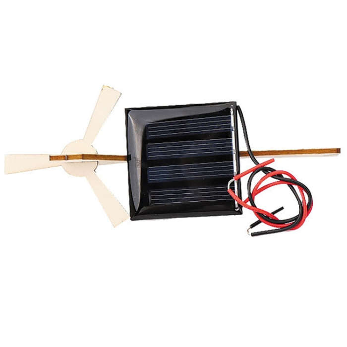 DIY Solar Helicopter Technology Small Production Children Wooden Assembled Aircraft Model, DIY So...